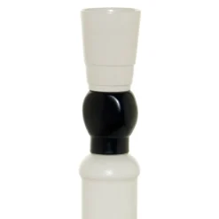 Vaso alto in bianco e nero di Natalie Du Pasquier