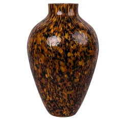 Vaso Alto in Vetro di Murano Leopardo Olla