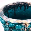Vaso alto Onda Metallic Biscay Bay