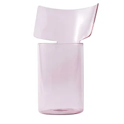 Vaso alto rosa Riflessi
