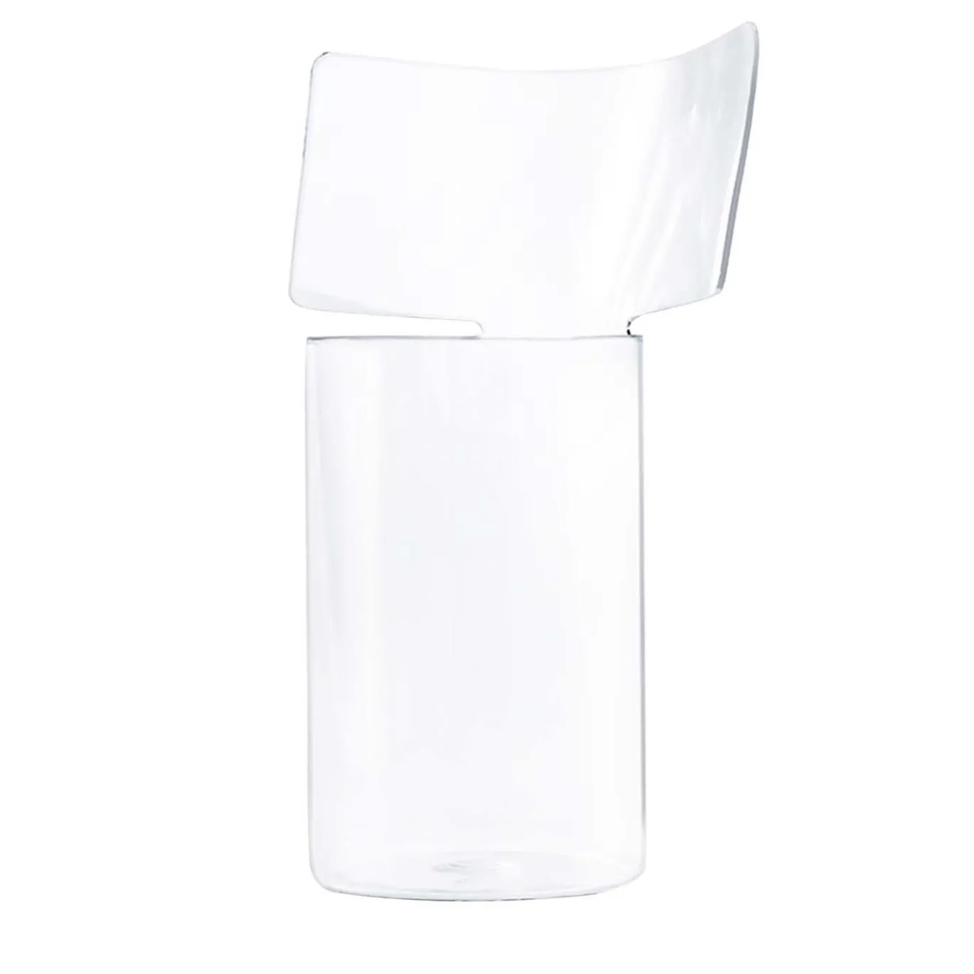 Vaso alto trasparente Riflessi