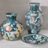 Vaso alto verde Iris Garden