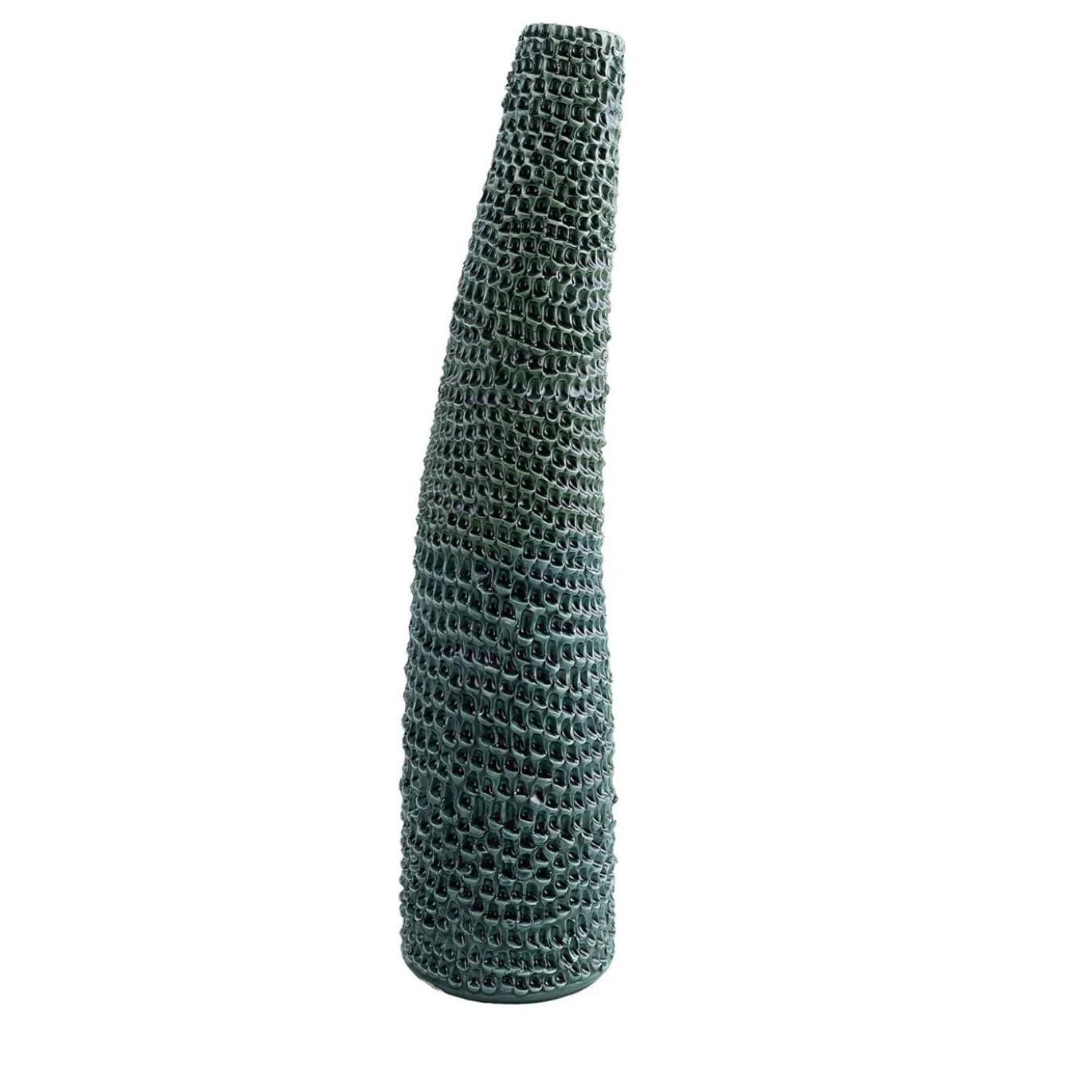 Vaso alto verde L'albero Barocco