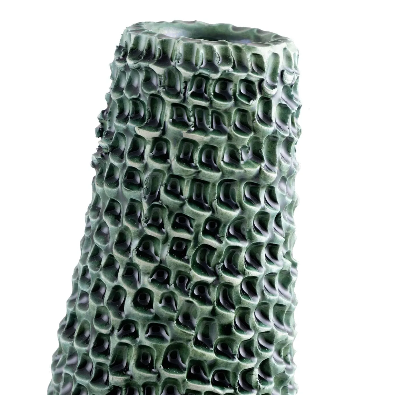 Vaso alto verde L'albero Barocco