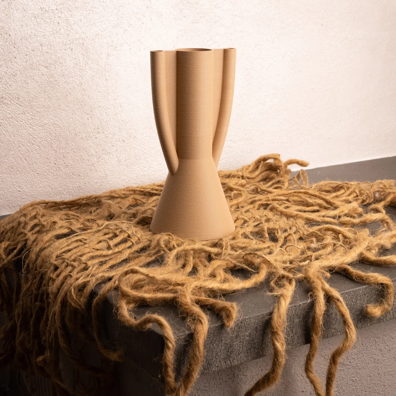 Vaso Amphora 23 Dimorandi Beige