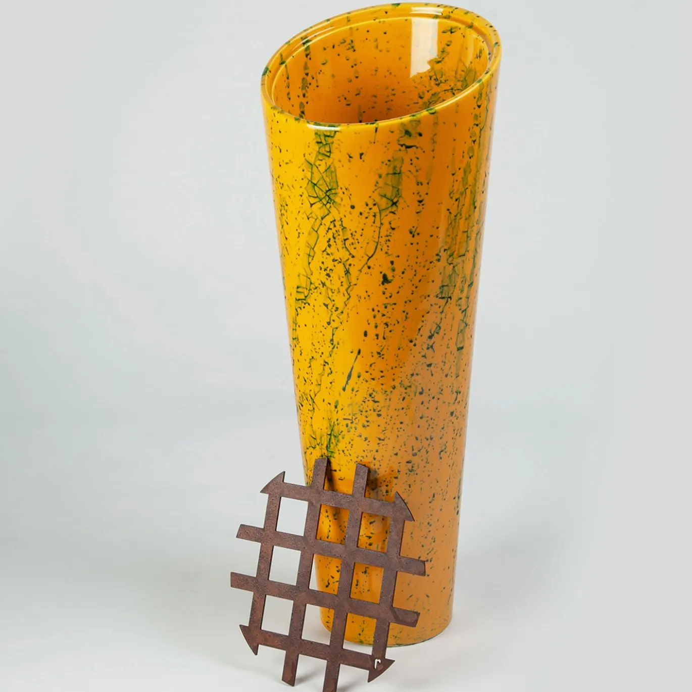 Vaso Anacleto Giallo