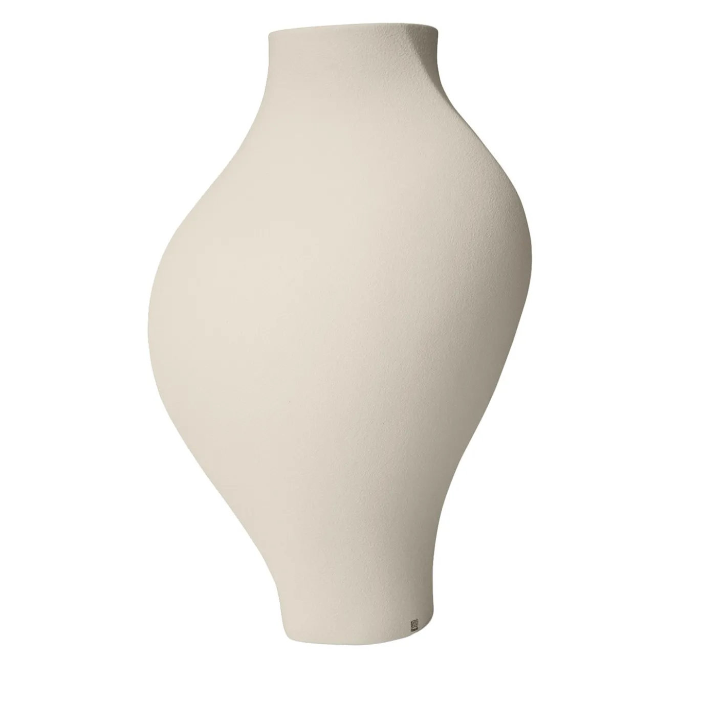 Vaso Anfora Augusta in porcellana bianca
