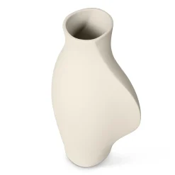 Vaso Anfora Augusta in porcellana bianca