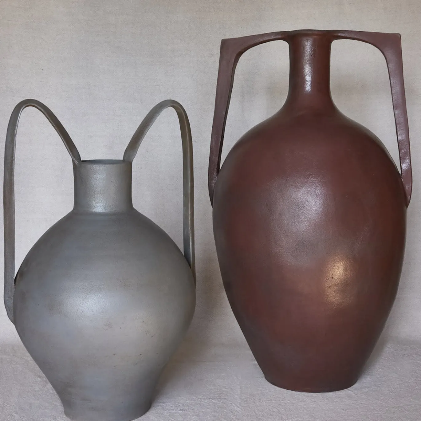 Vaso Anfora 2 grigio