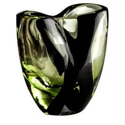 Vaso a otto cifre Black Belt di Peter Marino in verde