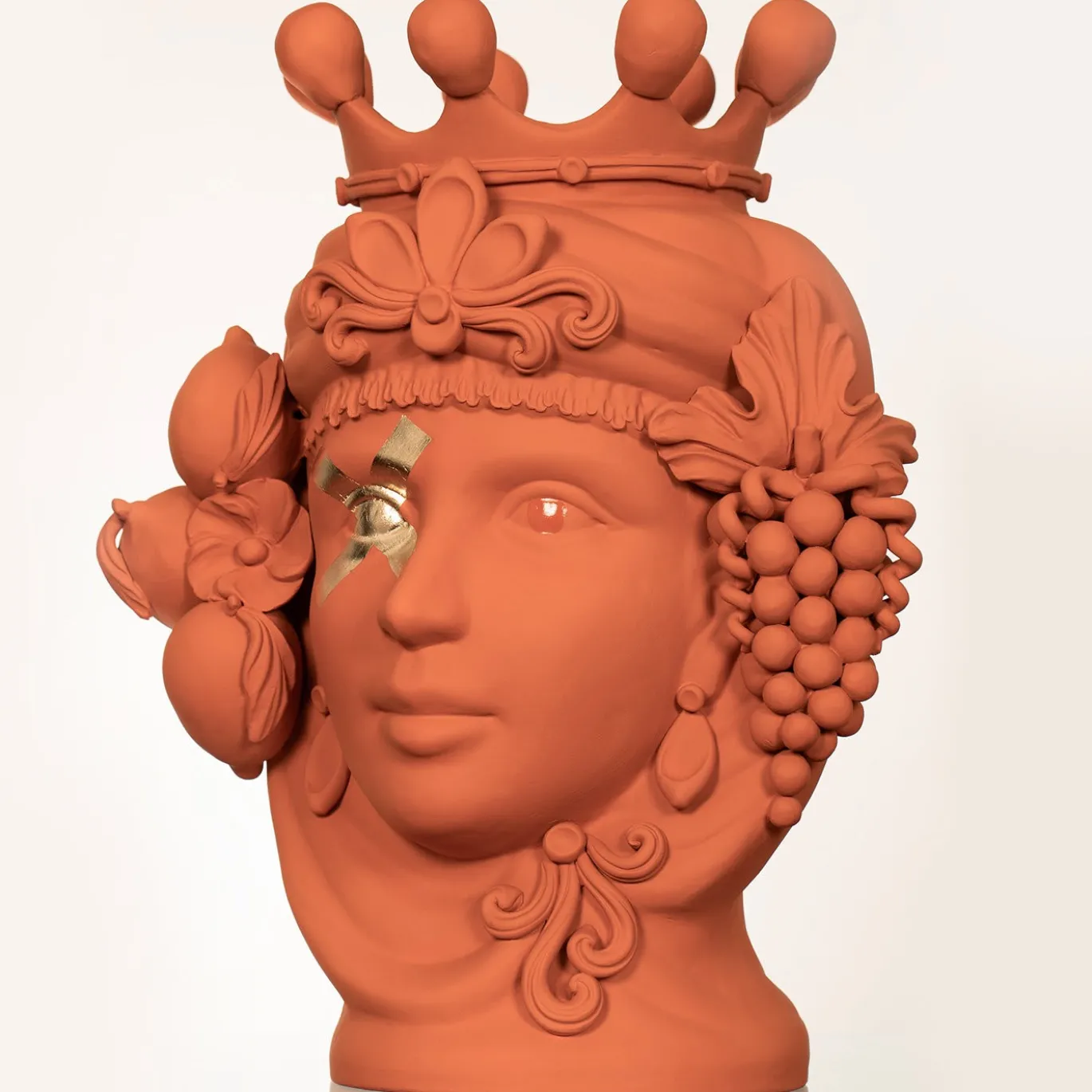 Vaso arancione Donna Assunta