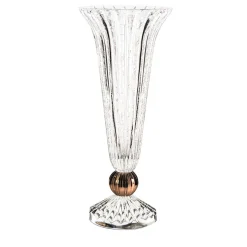 Vaso a sfera rosa venato Ginostra