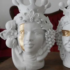 Vaso a testa Donna Carmela