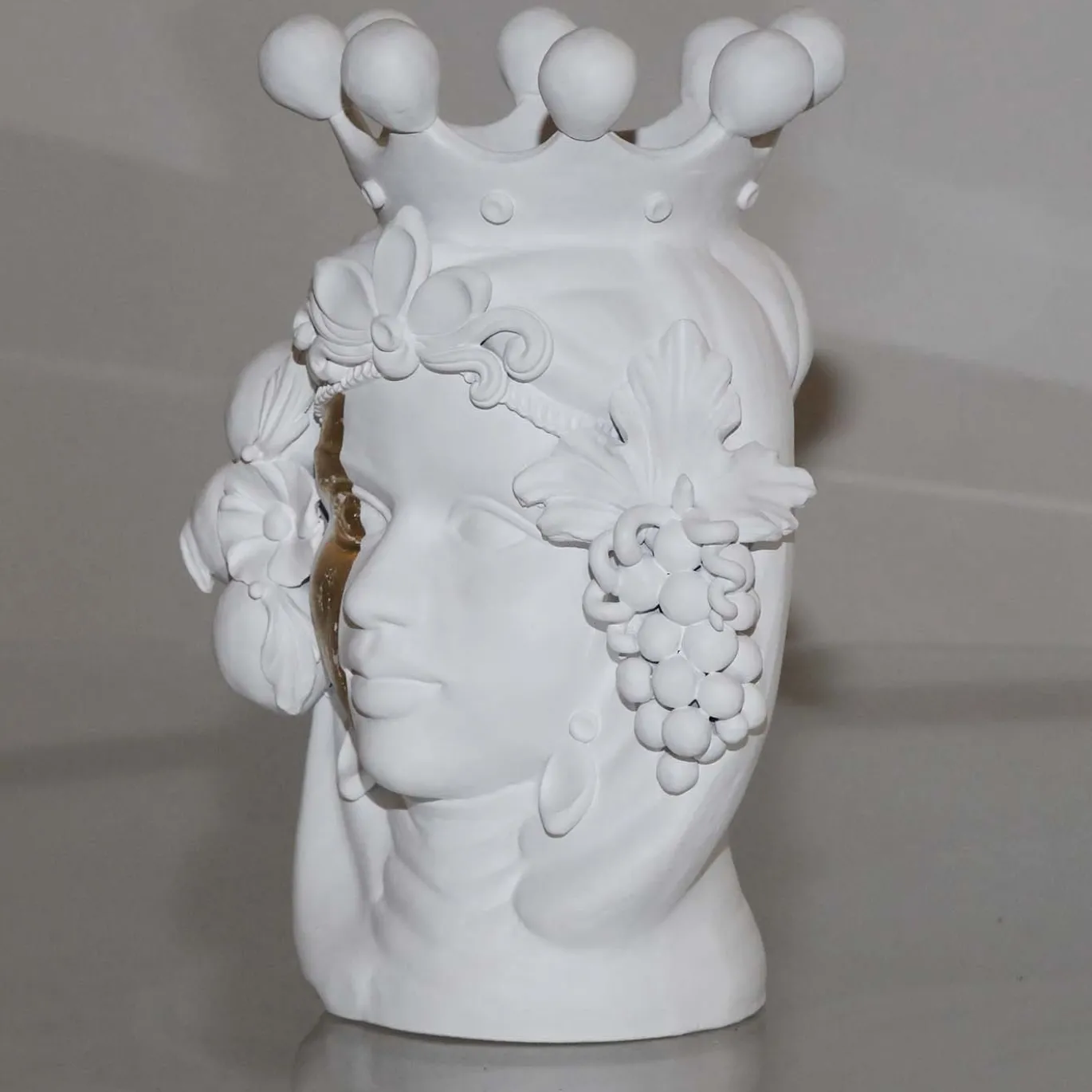 Vaso a testa Donna Carmela