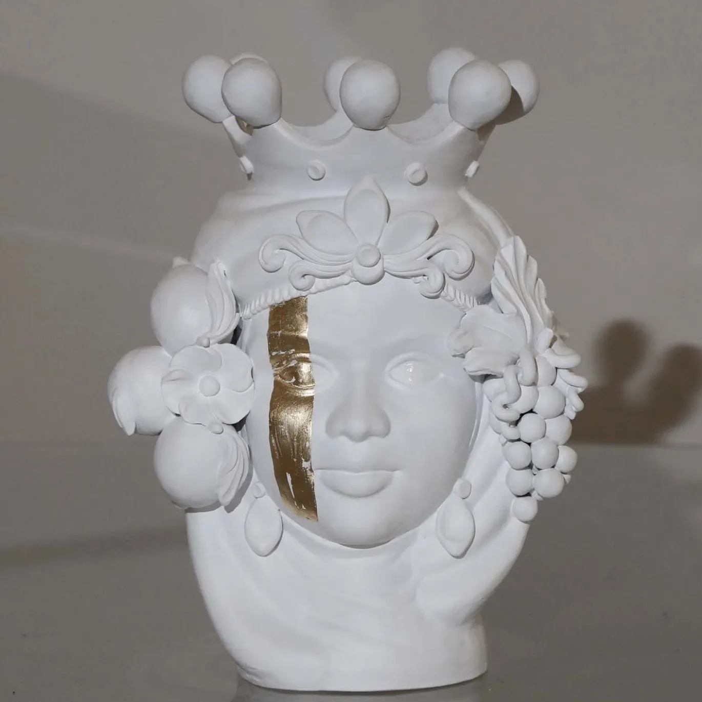 Vaso a testa Donna Carmela
