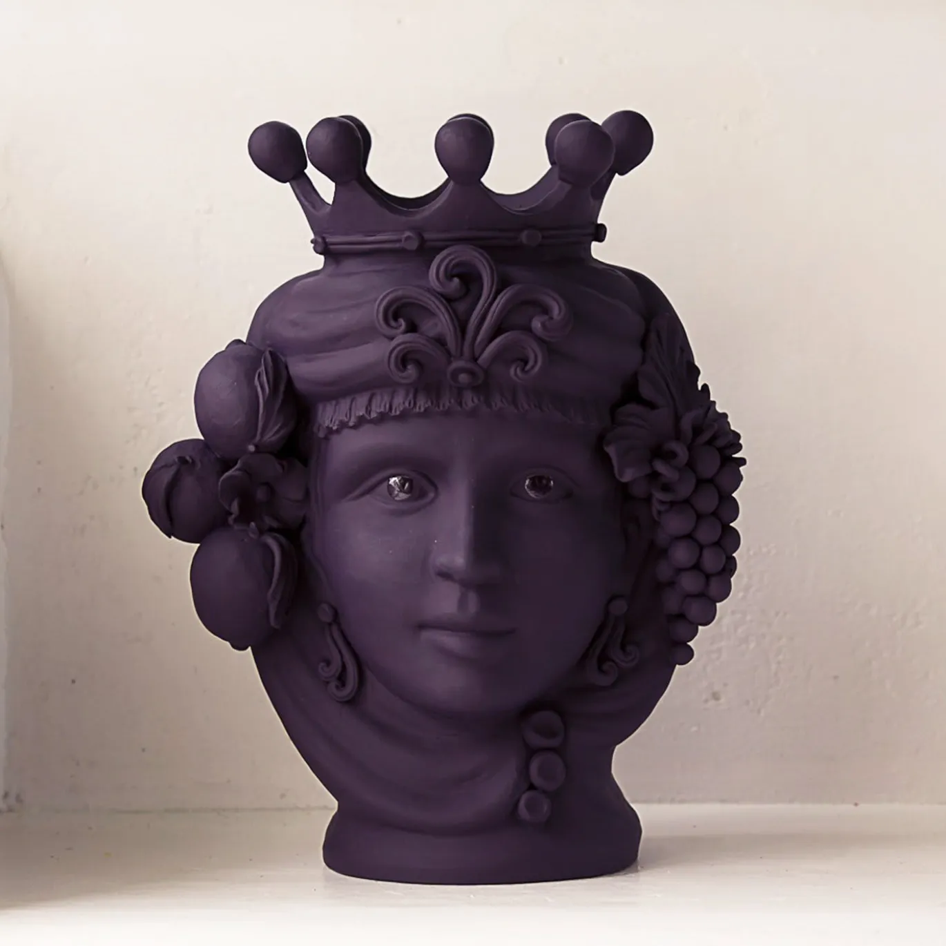 Vaso a testa Donna Macalda