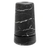 Vaso Atlantico H in marmo nero di Andrea Ghisoni