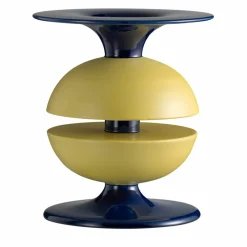 Vaso Atmosphère giallo e blu