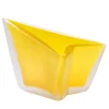 Vaso basso Freccia Yellow di Alessandro Mendini
