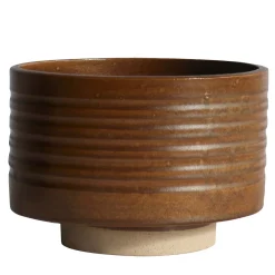 Vaso basso Torre Brown