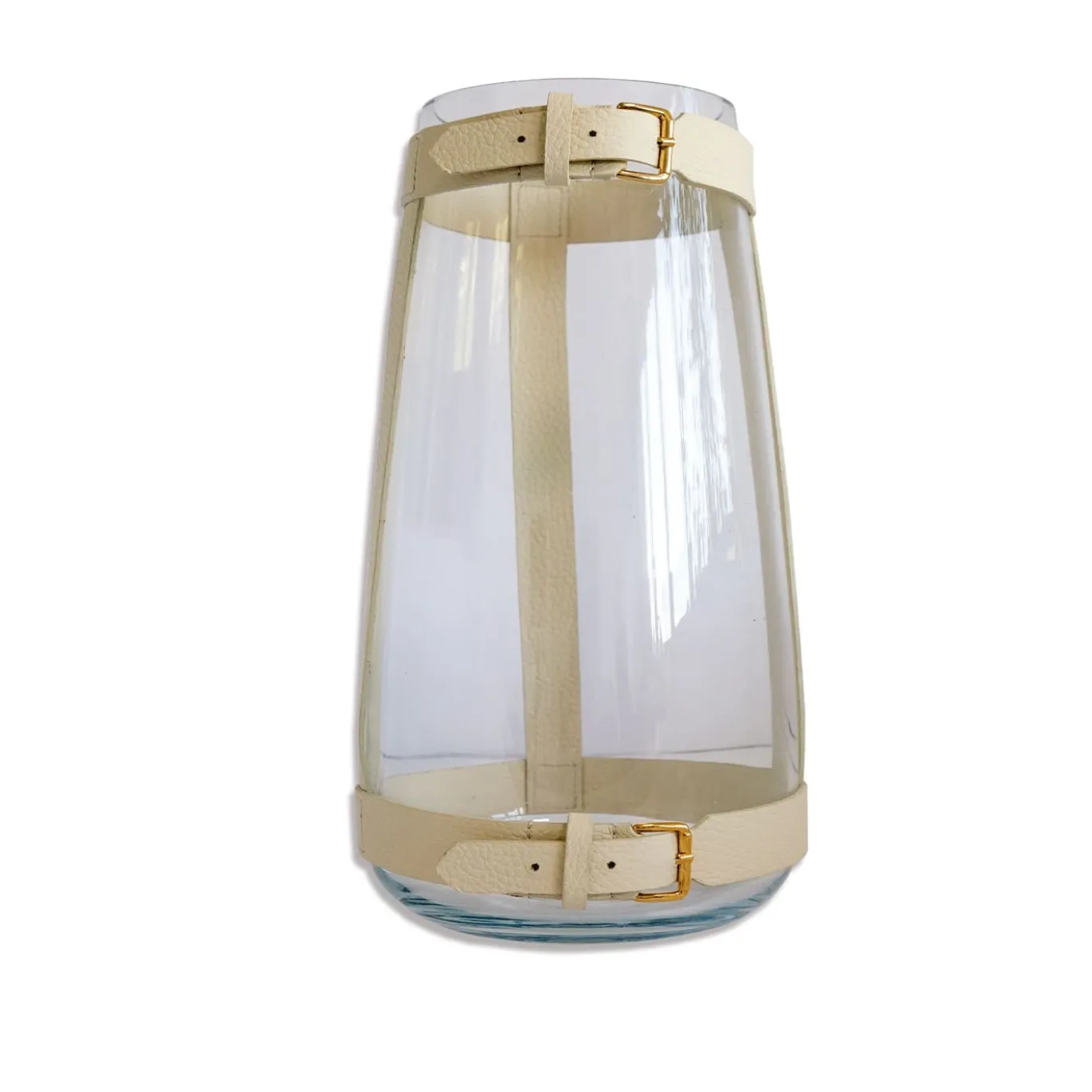 Vaso bianco a nastro