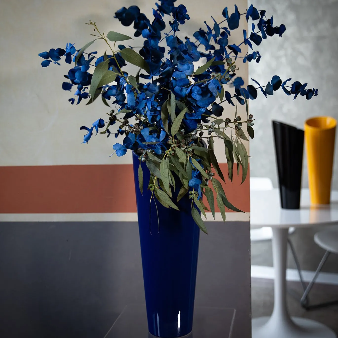 Vaso blu Anacleto
