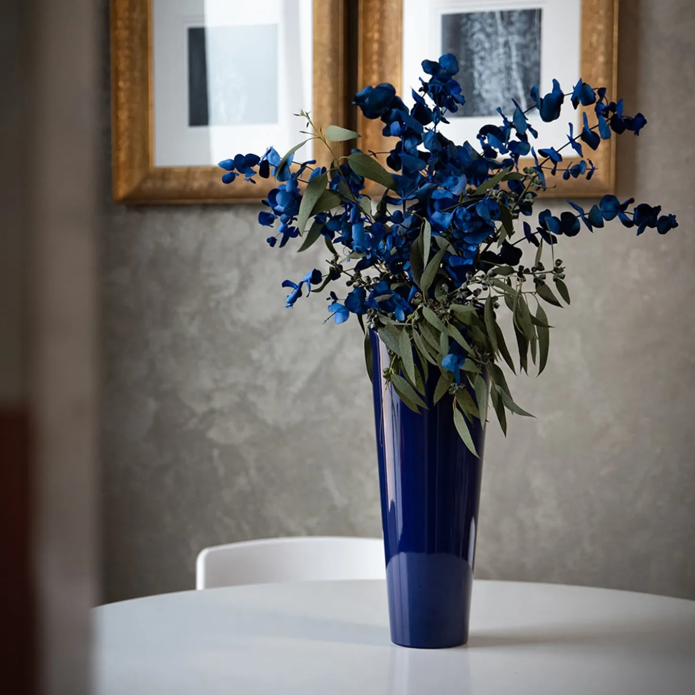 Vaso blu Anacleto