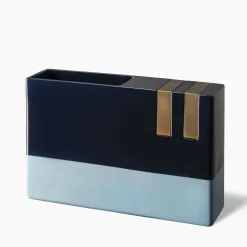 Vaso blu e ottone di Dimorestudio