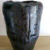 Vaso blu lava