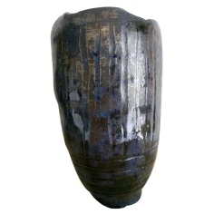 Vaso blu lava