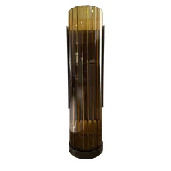 Vaso Bon Ton in Vetro e Metallo