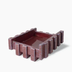 Vaso bordeaux e glicine Merlate Bolo N. 4 di Patricia Urquiola