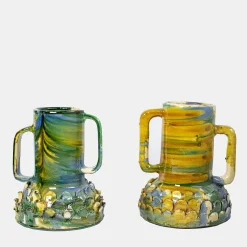 Vaso Bradamante Specchio Giallo