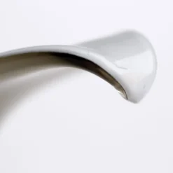 Vaso Calla grigio e bianco