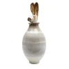 Vaso Canopo Lepre Bianco XL