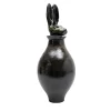 Vaso Canopo Lepre Nero XL