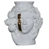 Vaso Cec� in Ceramica Bianca