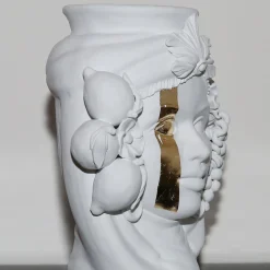 Vaso Cec� in Ceramica Bianca