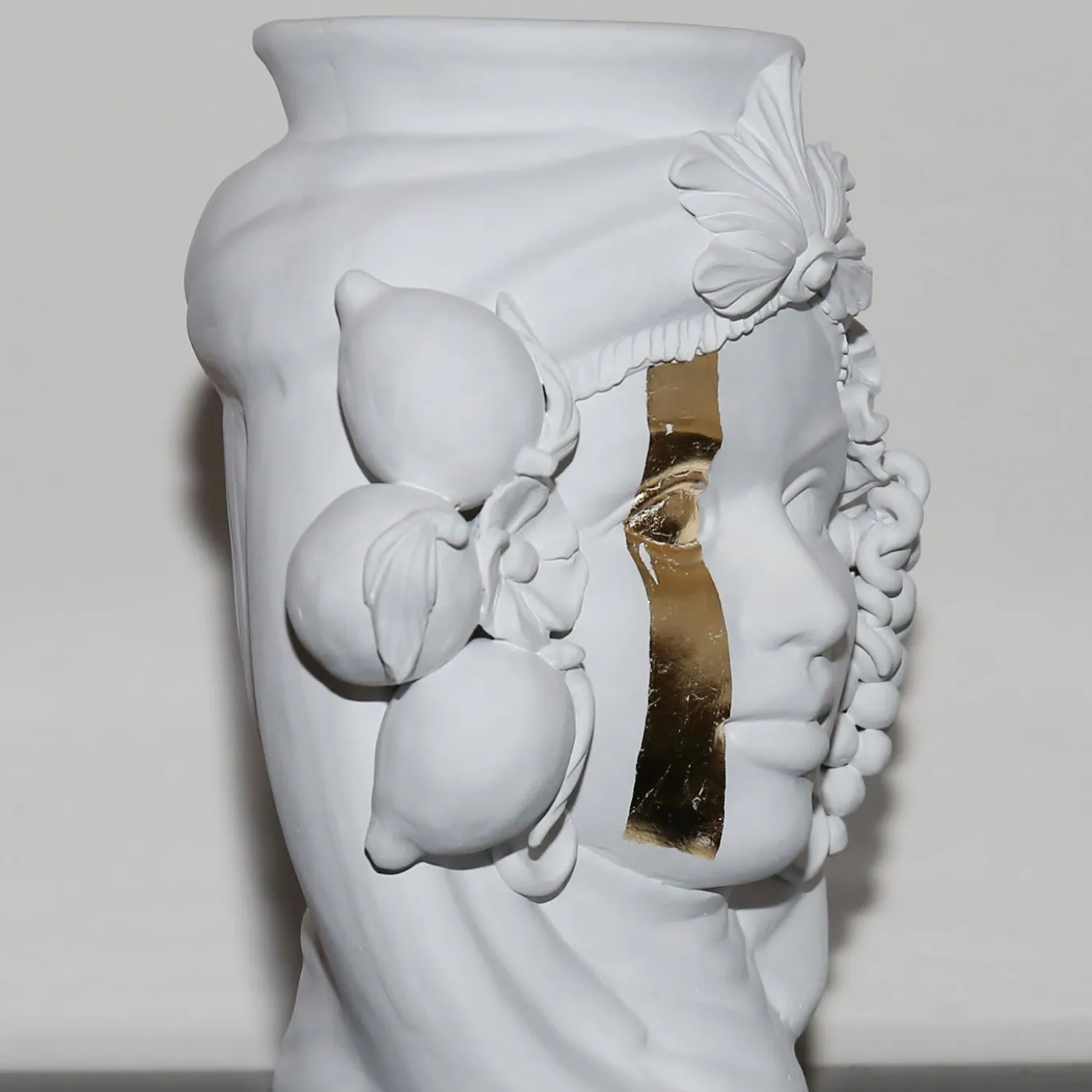 Vaso Cec� in Ceramica Bianca