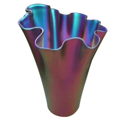 Vaso Chameleon Wrap in Vetro Multicolore