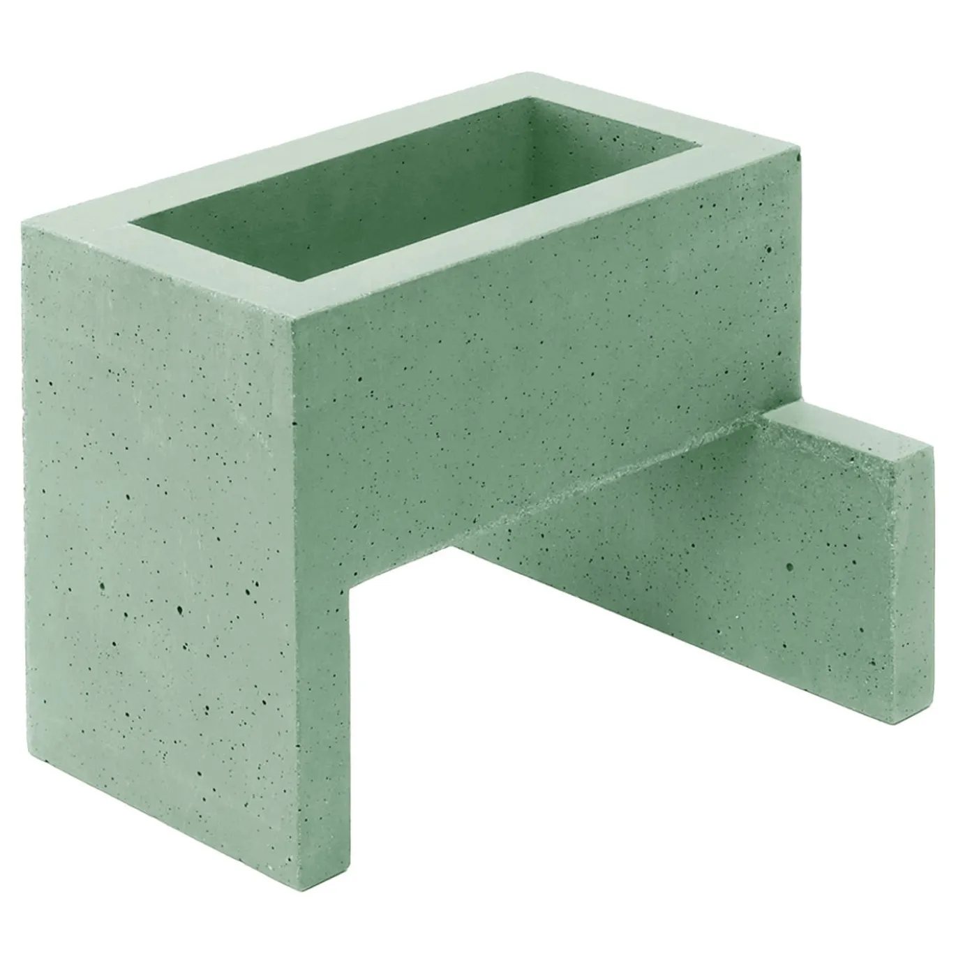 Vaso Chandigarh III verde menta
