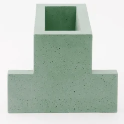 Vaso Chandigarh III verde menta