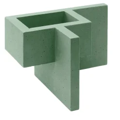 Vaso Chandigarh II verde menta