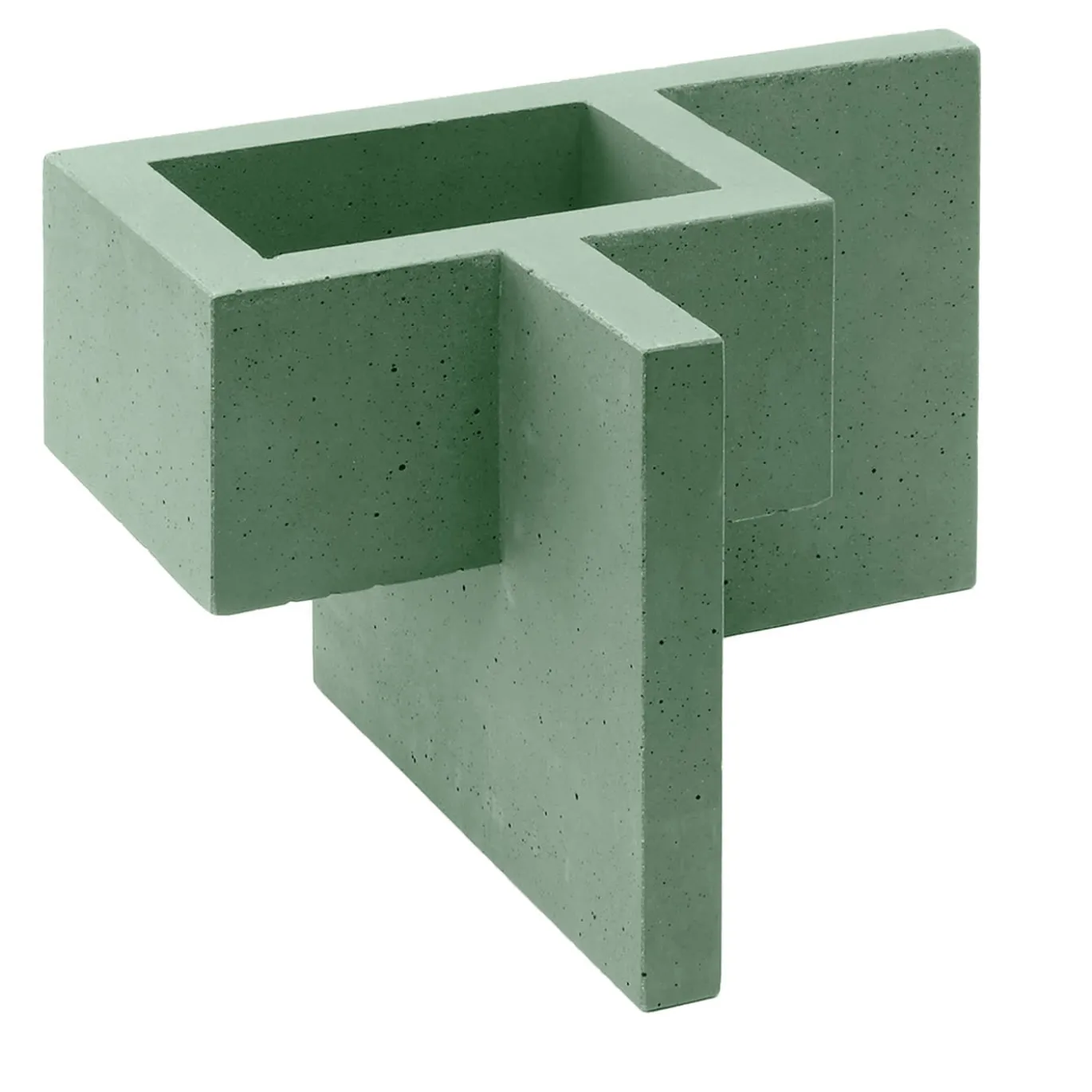 Vaso Chandigarh II verde menta