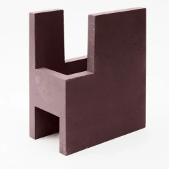 Vaso Chandigarh IV marrone marsala