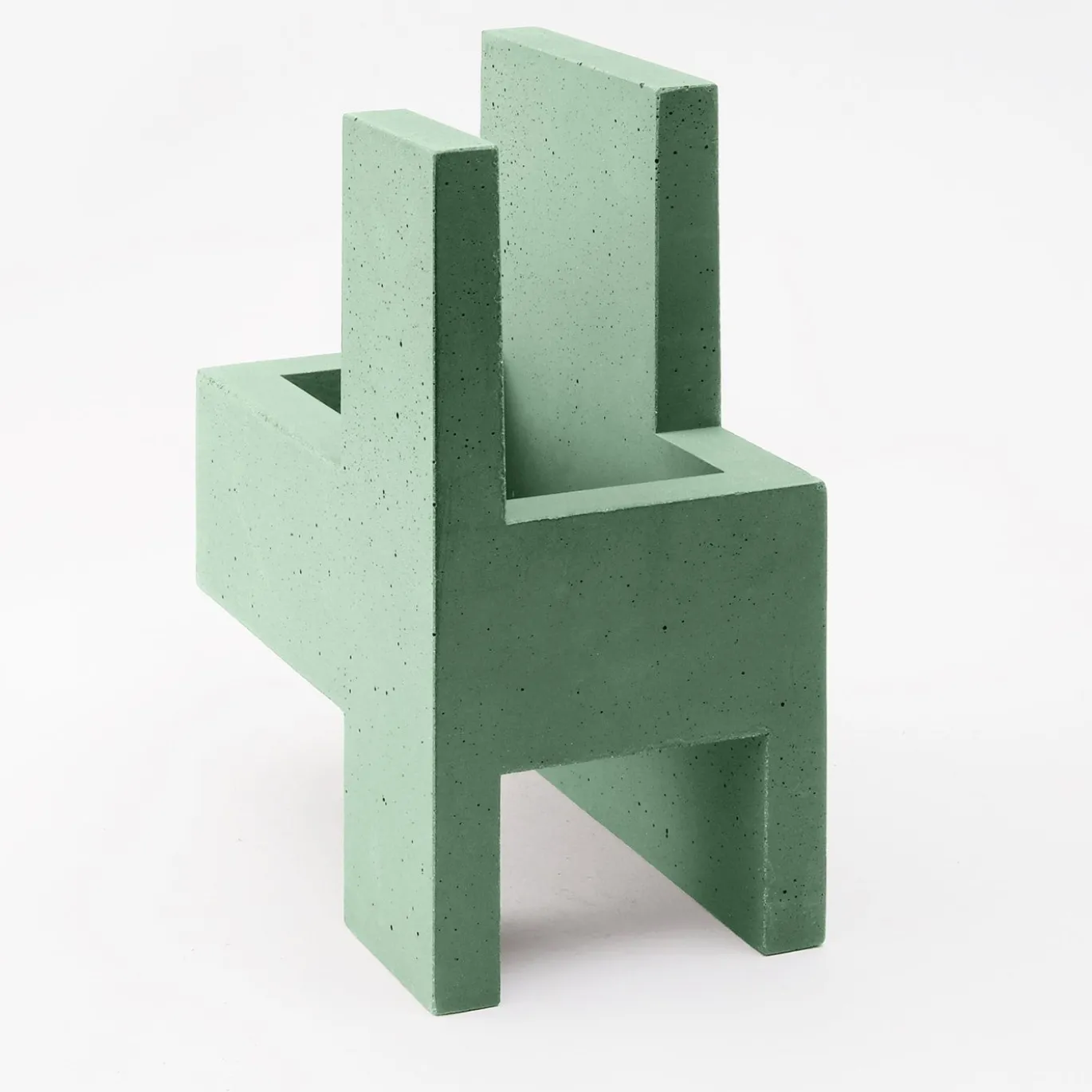 Vaso Chandigarh IV verde menta