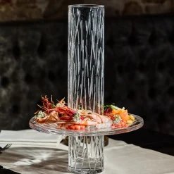 Vaso cilindrico Downtown in cristallo