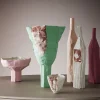Vaso Ciotola Anemone D8/Bimba in Ceramica Rosa
