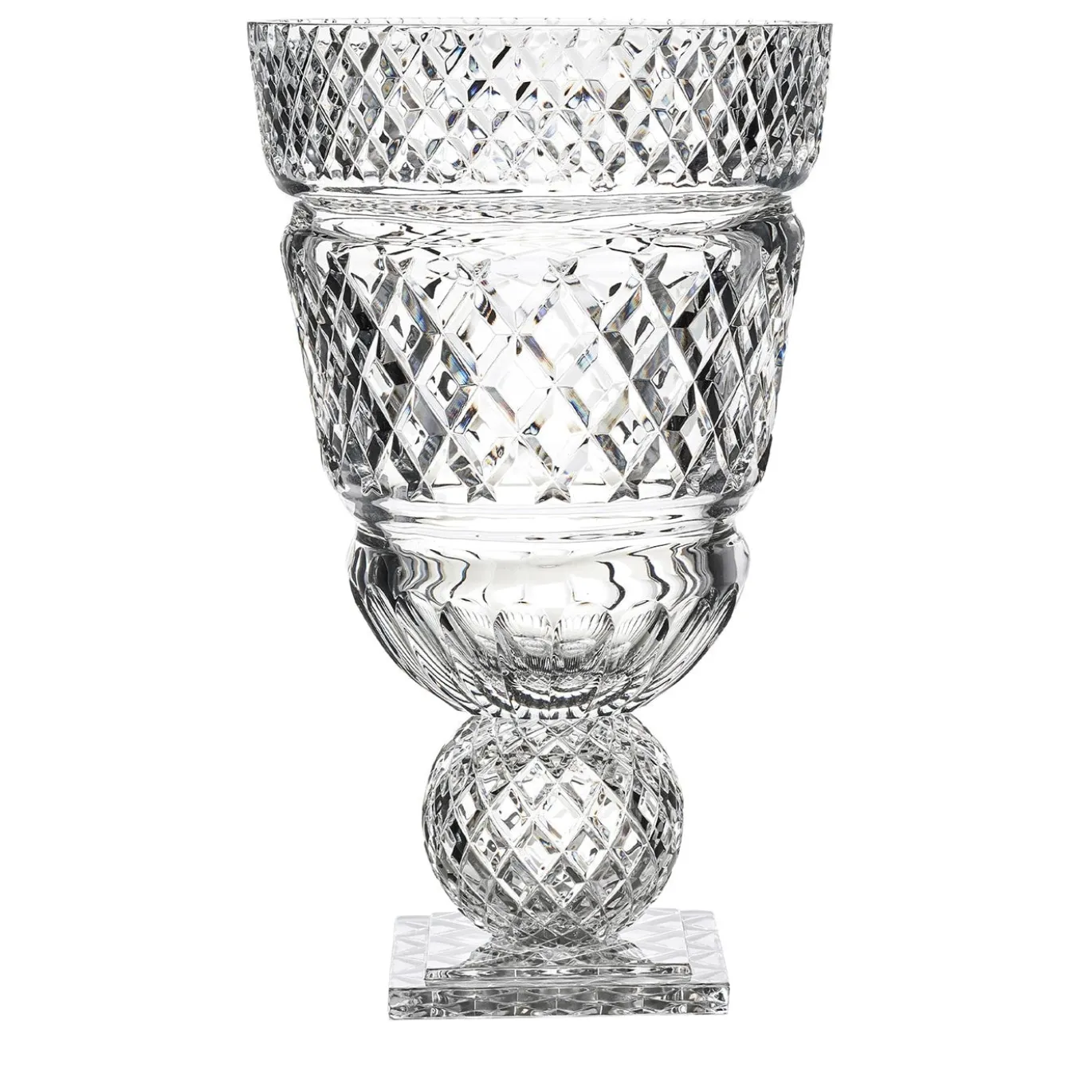 Vaso conico Katherine con sfera trasparente