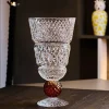 Vaso conico Katherine con sfera d'ambra